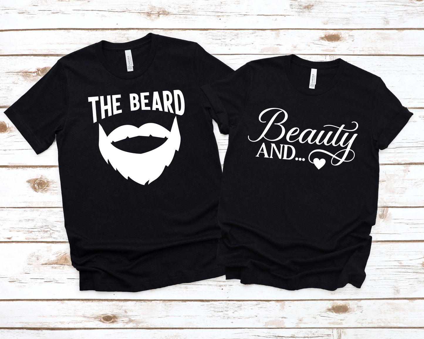 Beauty and... & The Beard Couples Shirts- The Beard