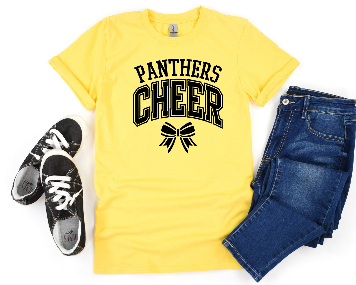 Panthers Cheer Bow