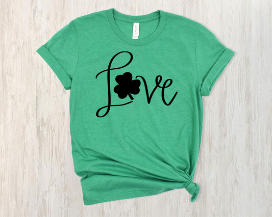 St. Patrick's Day- Love clover