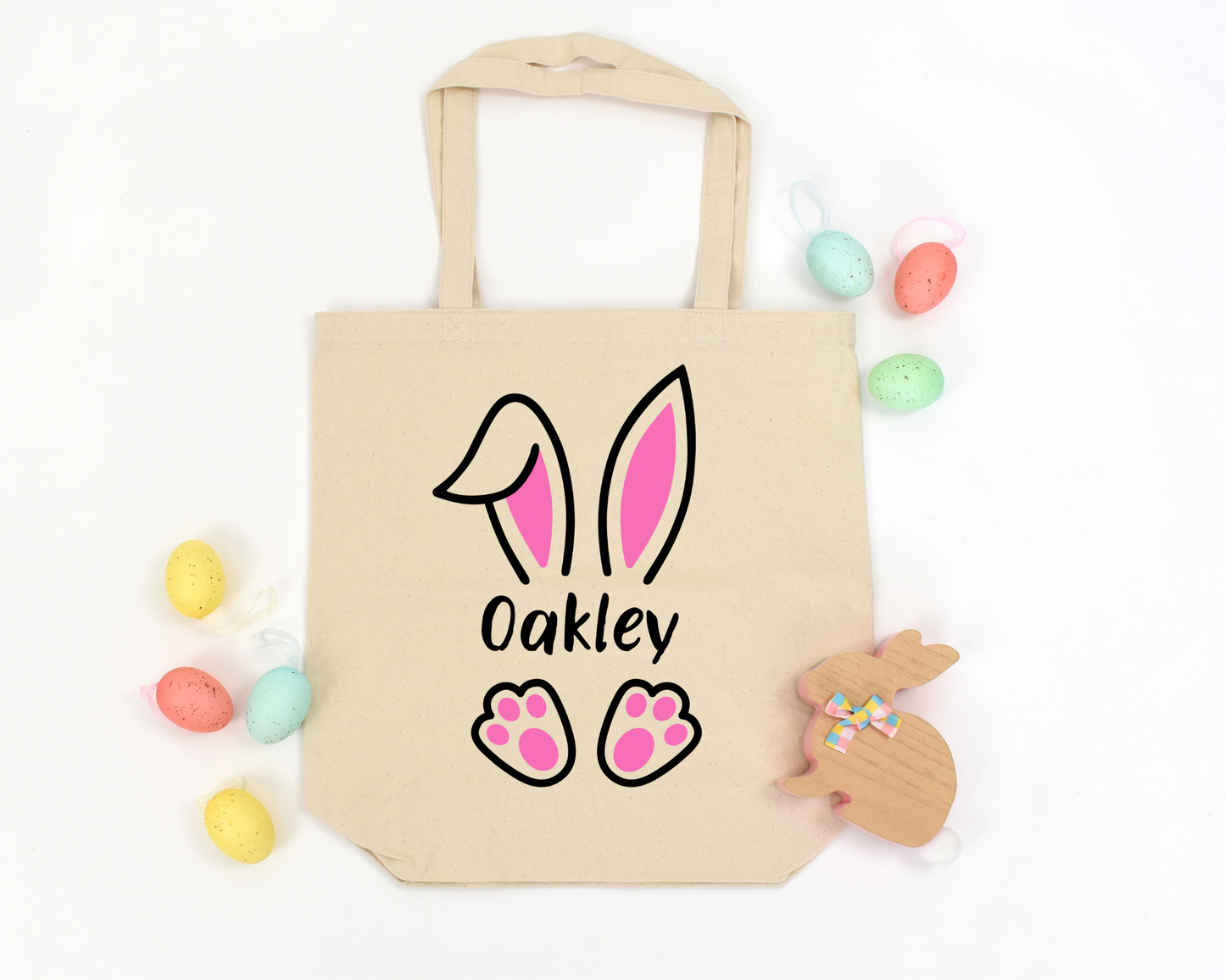 Easter Egg Hunt Canvas Tote Bag