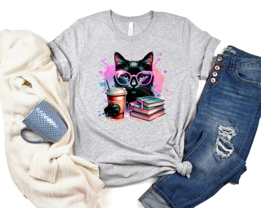 Cat Books and Coffee