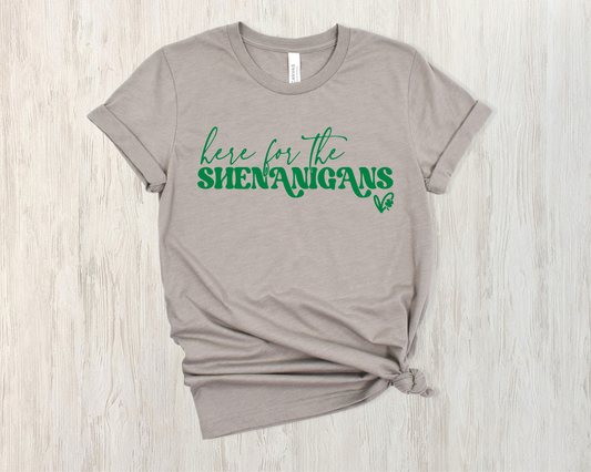 St. Patrick's Day-Here for the Shennigans