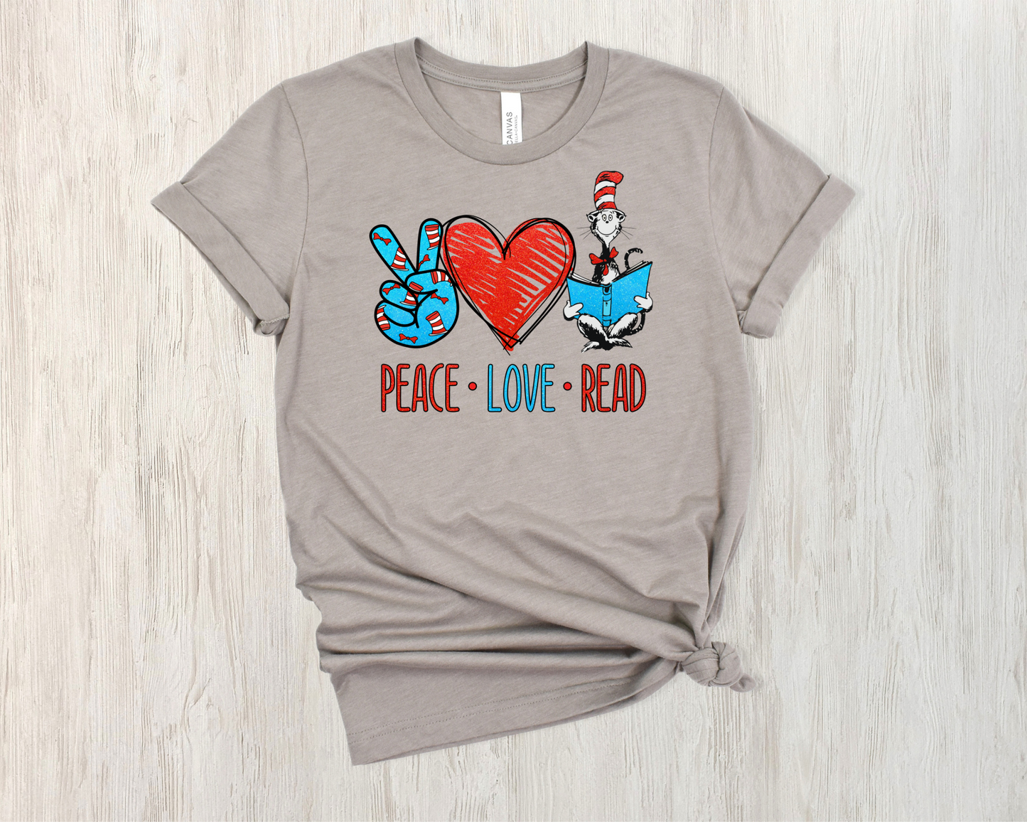 Dr. Seuss- Peace Love Read