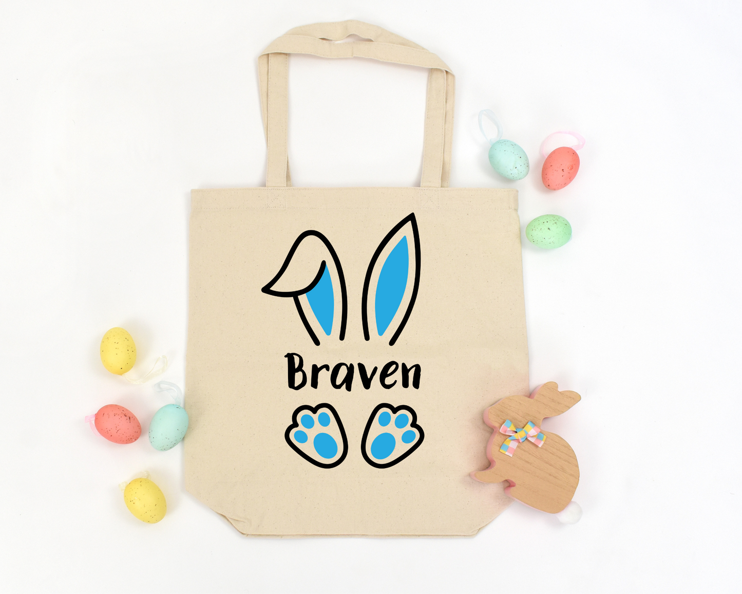 Easter Egg Hunt Canvas Tote Bag