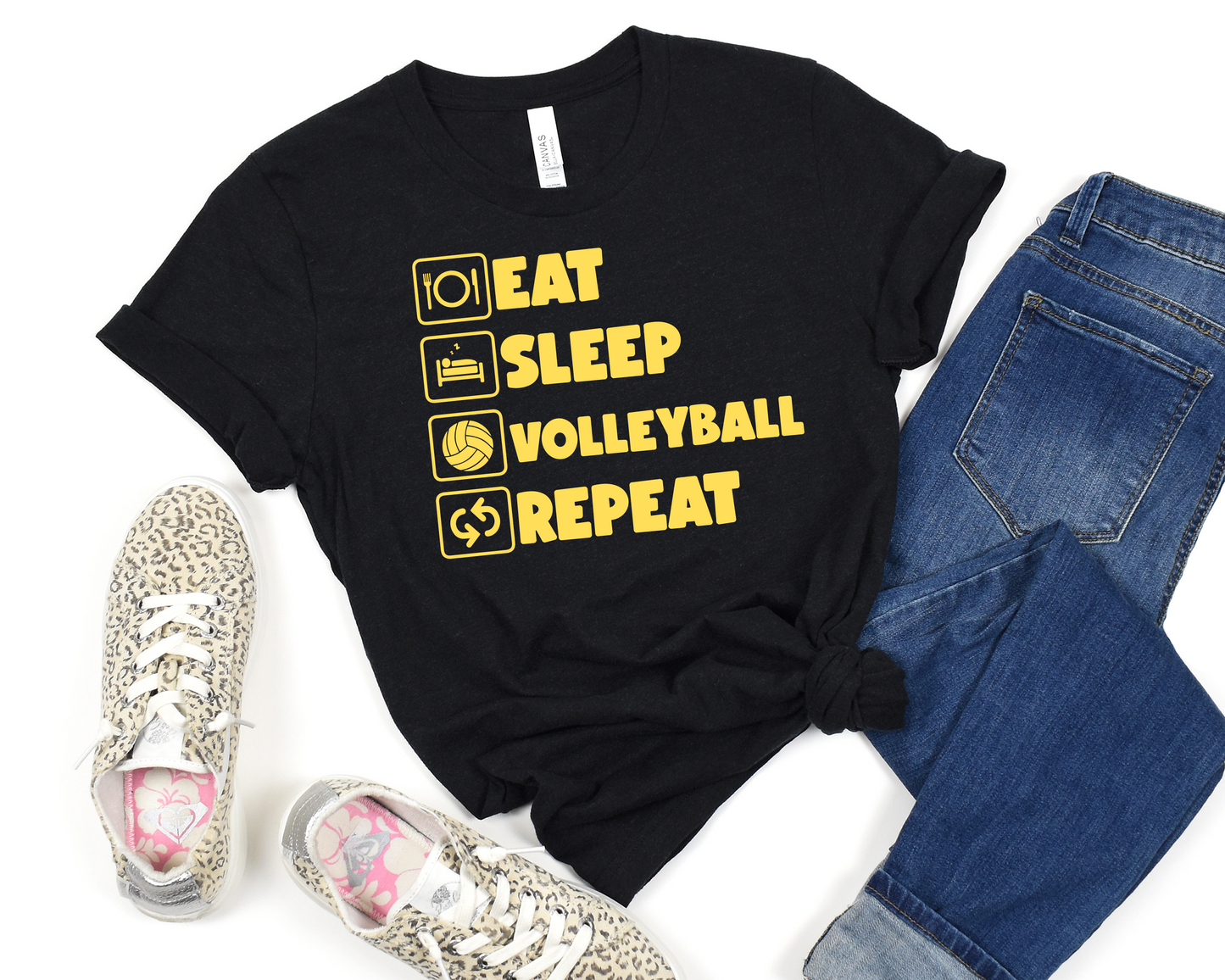 Eat Sleep Volleyball Repeat