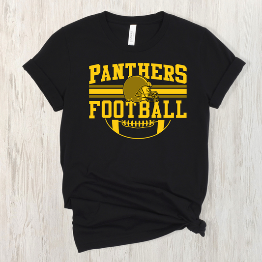 Panther Football Helmet